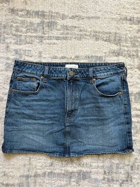 Worn Once PacSun Denim Mini Skirt
